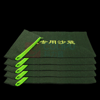 星浙安 防汛沙袋 70*30cm (绿色) 10个/组 拉链款 帆布