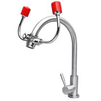 图形 洗眼器 A2-XYQ 实验室双口台式洗眼器 304不锈钢 水龙头两用
