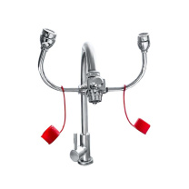 百舸 BAIGE 水龙头式两用洗眼器 CW164270 (银色)