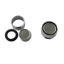 晶事达 洗眼器喷头滤网配件 24MM 喷头滤网+防尘盖 304不锈钢