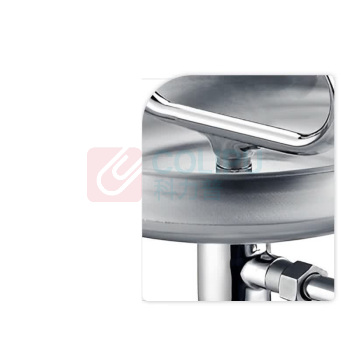 安赛瑞 立式洗眼器 14747 水盆Φ300mm 高930mm 整体304不锈钢材质 配防尘盖