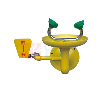 安赛瑞 墙面式洗眼器 14744 水盆Φ25cm,流量12L/m