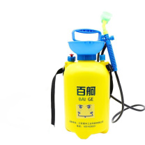 鸣固 验厂双口便携式喷雾器洗眼器5L紧急移动台式压力实验室工业用 100033094459 (5L便携式)