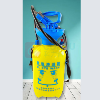 赫思迪格 便携式验厂双口双喷头洗眼器 HGJ-233 5L便携式不带压力表