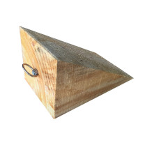 努师傅 止退器 NSF120 20x12x12cm 木 (木色)