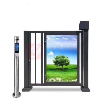 启功 智能广告小门铝合金人脸识别小门 QG-XM20900
