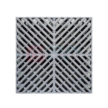 庄太太 网格板 多功能塑料拼接格栅 ZTTDD-854 500*500*60mm (灰色)