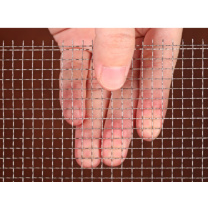 鹿色 网筛 5目, 丝粗0.6mm, 孔4.6mm, 1米宽