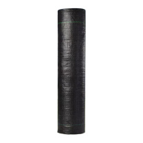 优企 防草布除草布耐用园艺地盖布 QNHT251010 1米宽 5米长送20个地钉 (绿黑色)