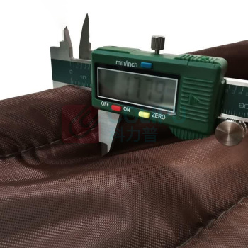 安赛瑞 保温门帘 23787 (颜色:咖色 尺寸1.1×2.1m 厚度约1.71.8cm 有窗尺寸(30×45cm) (5个挂孔)) 材质:420牛津布+2层棉