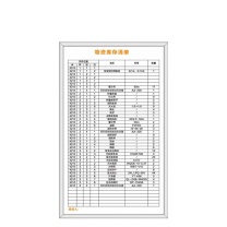 其实奇 物资清单标识 TY260320