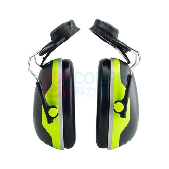 3M 隔音耳罩 X4P3安全帽式32dB 1副装 