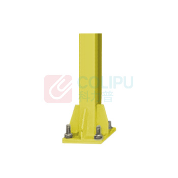 奥驰 安全围栏立柱 LZ-2100 高2100mm 截面50×50mm 碳钢 