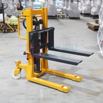 海之力 定制非标异型手动升高车 小型定制CTY1000型载重1000KG升高830mm门架两侧加插销 12台起订