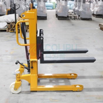 海之力 定制非标异型手动升高车 小型定制CTY1000型载重1000KG升高830mm门架两侧加插销 12台起订