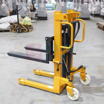 海之力 定制非标异型手动升高车 小型定制CTY1000型载重1000KG升高830mm门架两侧加插销 12台起订
