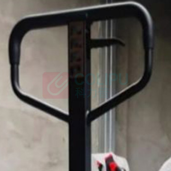 优程 手动电子秤叉车 YC-01150550 载重2吨 叉长1150mm宽550mm (绿色)