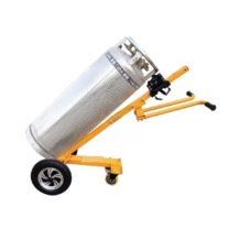 优客力 YOKLI 气瓶推车 YKL-0071 710×125×1170mm 500kg 50kg (黄色)