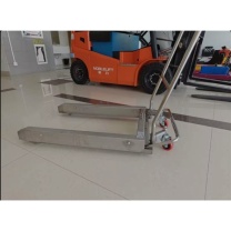 庆丰 304不锈钢搬运车 SXG-600 600*1020mm (白色) 载重250kg,适用宽度31-51cm