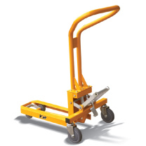 虎力 200Kg 脚踏式小型托盘搬运车 SR200 平台尺寸:600X220mm 升高高度90-120mm