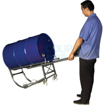 虎力 364Kg 双柄油桶摇篮车 DF10 (表面镀锌)
