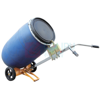 虎力 450Kg 油桶搬运小车 DE450E 配直径400mm充气轮