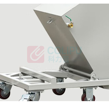 安赛瑞 铁屑车 2C00059 1200*700*980mm(箱体2.0冷轧钢-标准款) (灰色)