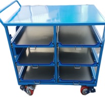 致一机械 左三右三层零件推车 ZYJX-001 1070*700*1100mm/维修