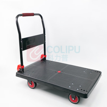 冰禹 折叠轻音手推车 平板便携搬运车 大号商用轻音 BJ-21 90*60cm