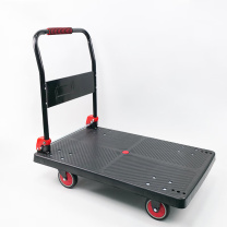 冰禹 折叠轻音手推车 平板便携搬运车 大号商用轻音 BJ-21 90*60cm