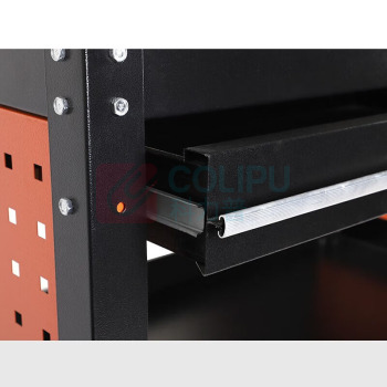 奈高 NAIGAO 工具车 A型 三层手推车 带孔板不带挂钩 厚1.0mm 760*350*700mm