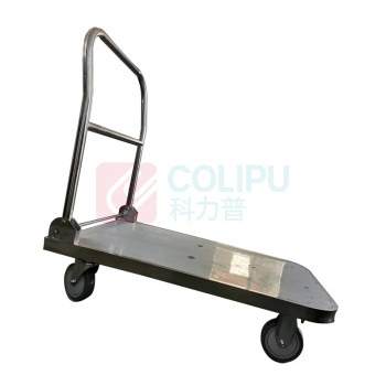 罗德力 201不锈钢手推车 120*65cm 8寸轮 500KG