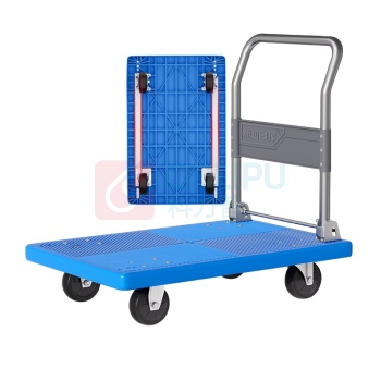 新越昌晖 平板小推车 90*60cm 承重600斤 PVC轮 G22024