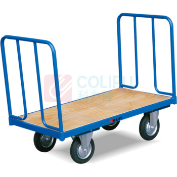 虎力 300KG 双手把木质平板推车 PW600B 台面尺寸1200X700mm