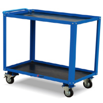 虎力 200Kg 双层钢制工具推车 CV20A 台面800X450mm