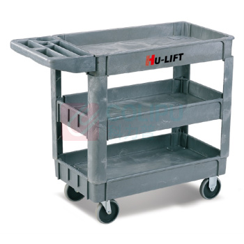 虎力 250Kg 2层塑料工具车 UB252 整车尺寸:1170X650X850mm 整车尺寸:1170X650X850mm