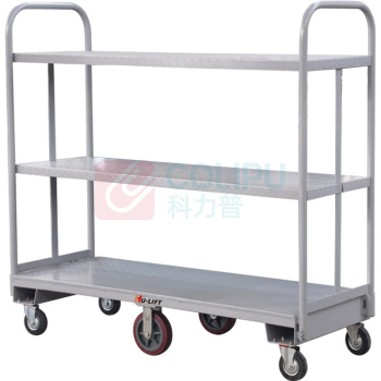 虎力 900kg U型推车 CU900A 尺寸1600X410mm配CU900-1推车 层板可选配