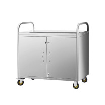 海麦斯 订制不锈钢推车工具车器械柜材料柜送餐车 HMS017 1000mm*600mm*900mm 