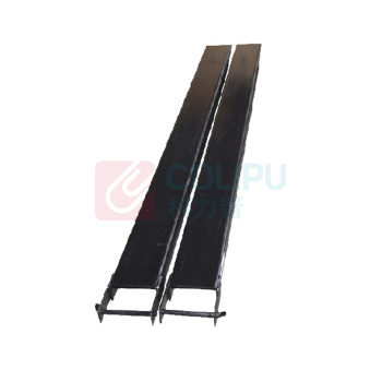 康格雅 货叉脚套 2.2米 厚8mm 3/3.5吨内径135*55mm (黑色) 叉车加长套臂 合力杭叉叉齿脚鞋货叉套