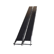 康格雅 货叉脚套 1.8米 厚8mm 4/4.5吨内径160*70mm (黑色) 叉车加长套臂 合力杭叉叉齿脚鞋货叉套
