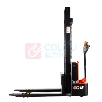 合力 全电动堆高车 CDD12J-20 升高车1.2吨 步行式电瓶液压车升降车2米