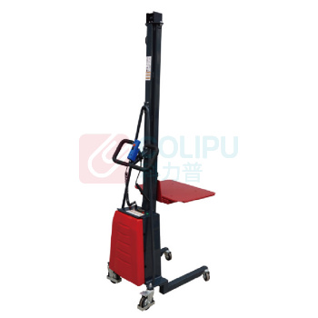 虎力 100KG电动工位车 YE100 升高高度130-1700mm台面605X475mm 免维护电池2X12V12AH带充电器PU轮带刹车