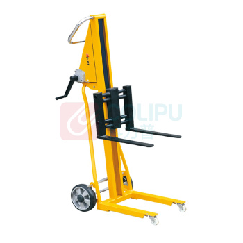 虎力 120Kg 迷你型堆高车 PM120 货叉可调:345-450mm升高高度:95-1050mm
