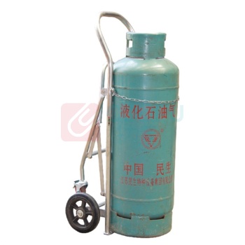 优客力 YOKLI 大气瓶推车 AE10B 280kg大气瓶推车,适合气瓶直径300-500mm,材质304不锈钢 (不锈钢本色)