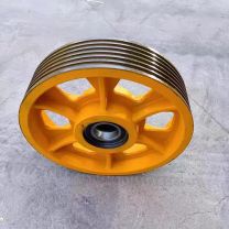 蒂升电梯 轿顶轮 G124001B000G130001