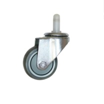 XMSJ 清洁车车轮 75*32mm 3寸卡扣式