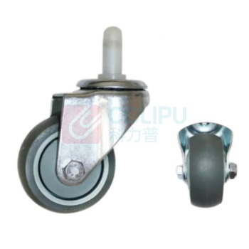 XMSJ 清洁车车轮 75*32mm 3寸卡扣式