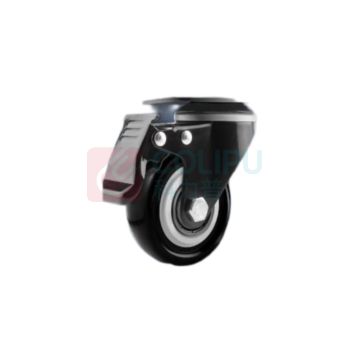 奥奔 脚轮 3寸 105MM*32MM*75MM (黑色)