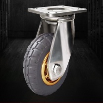 胜航 橡胶轮 SH-1032 轮径:100mm轮宽:32mm孔径:10mm