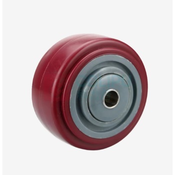 鑫跃昌 重型耐油脚轮 4寸 轮径100*轮宽55mm 带芯轴